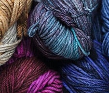 Worsted knitting yarn available at Tauranga Knitting Centre