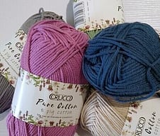 Crucci knitting yarn available at Tauranga Knitting Centre