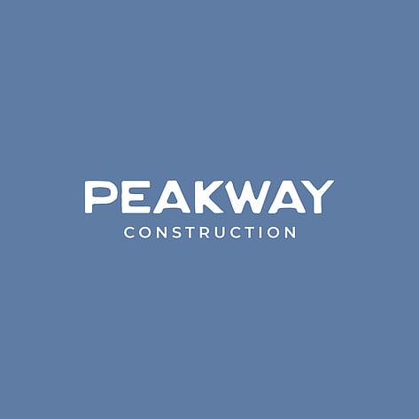 Peakway Construction Brand Identity