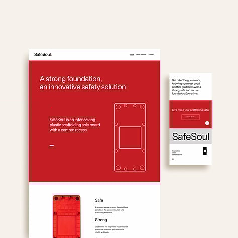 SafeSoul Soleboards website