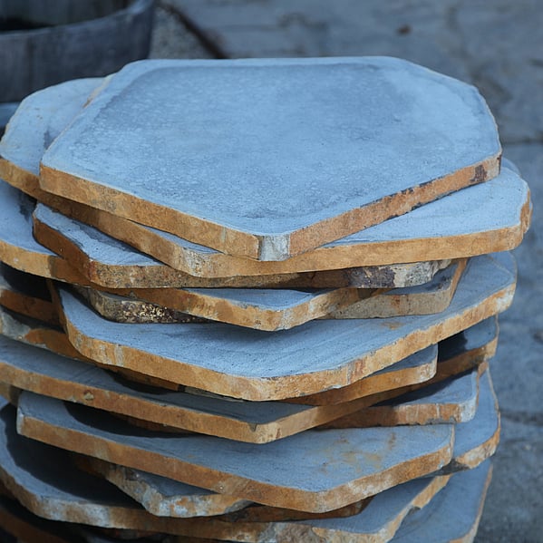 Slice bluestone natural rock pavers/steppers