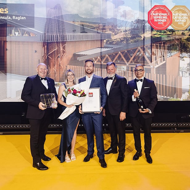 Master Builders House of the Year 2025 award — Nixon Homes Kōtare Grove