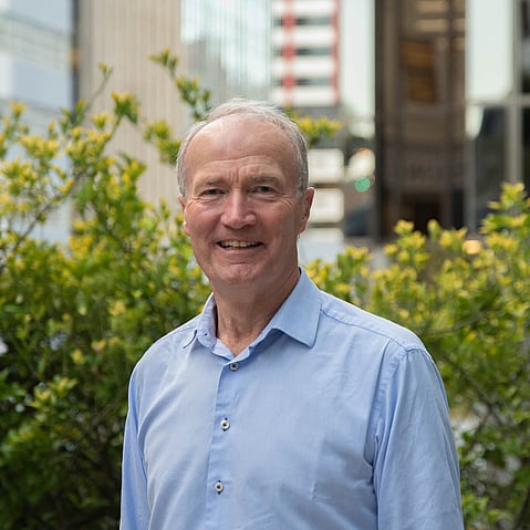 Richard Westlake, senior consultant at GGA, smiling outdoors in a business setting