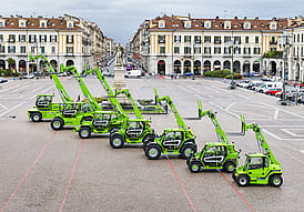 The full lineup of Merlo telehandlers and special machines