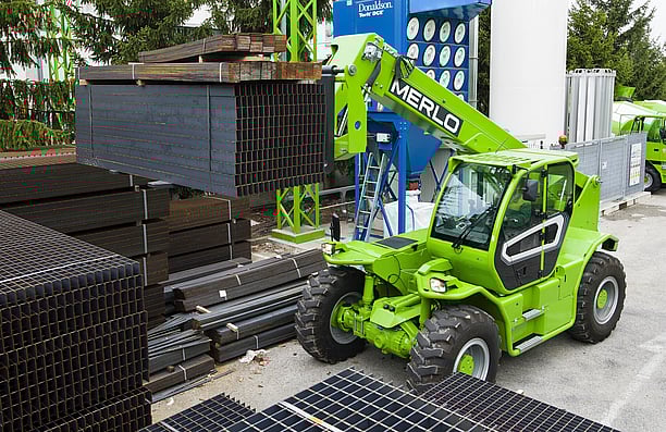 Stabilised Telehandlers - Secure and steady for urban and infrastructure projects.