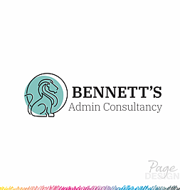 Logo Design by Page Design Ltd for Bennett's Admin Consultancy, Rotorua, NZ