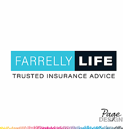 Logo Design by Page Design Ltd for Farrelly Life, Rotorua, NZ