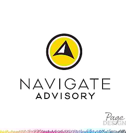Logo Design by Page Design Ltd for Navigate Advisory, Christchurch, NZ
