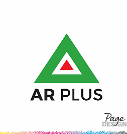 Logo Design by Page Design Ltd for AR Plus, NZ (Asbestos Removal)