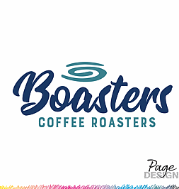 Logo Design by Page Design Ltd for Boasters, Rotorua, NZ