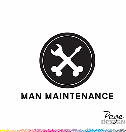 Logo Design by Page Design Ltd for Man Maintenance (Erectile Dysfunction Clinic) at Bay Urology, Tauranga, NZ