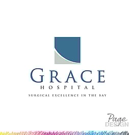 Logo Design by Page Design Ltd for Grace Hospital, Tauranga, NZ