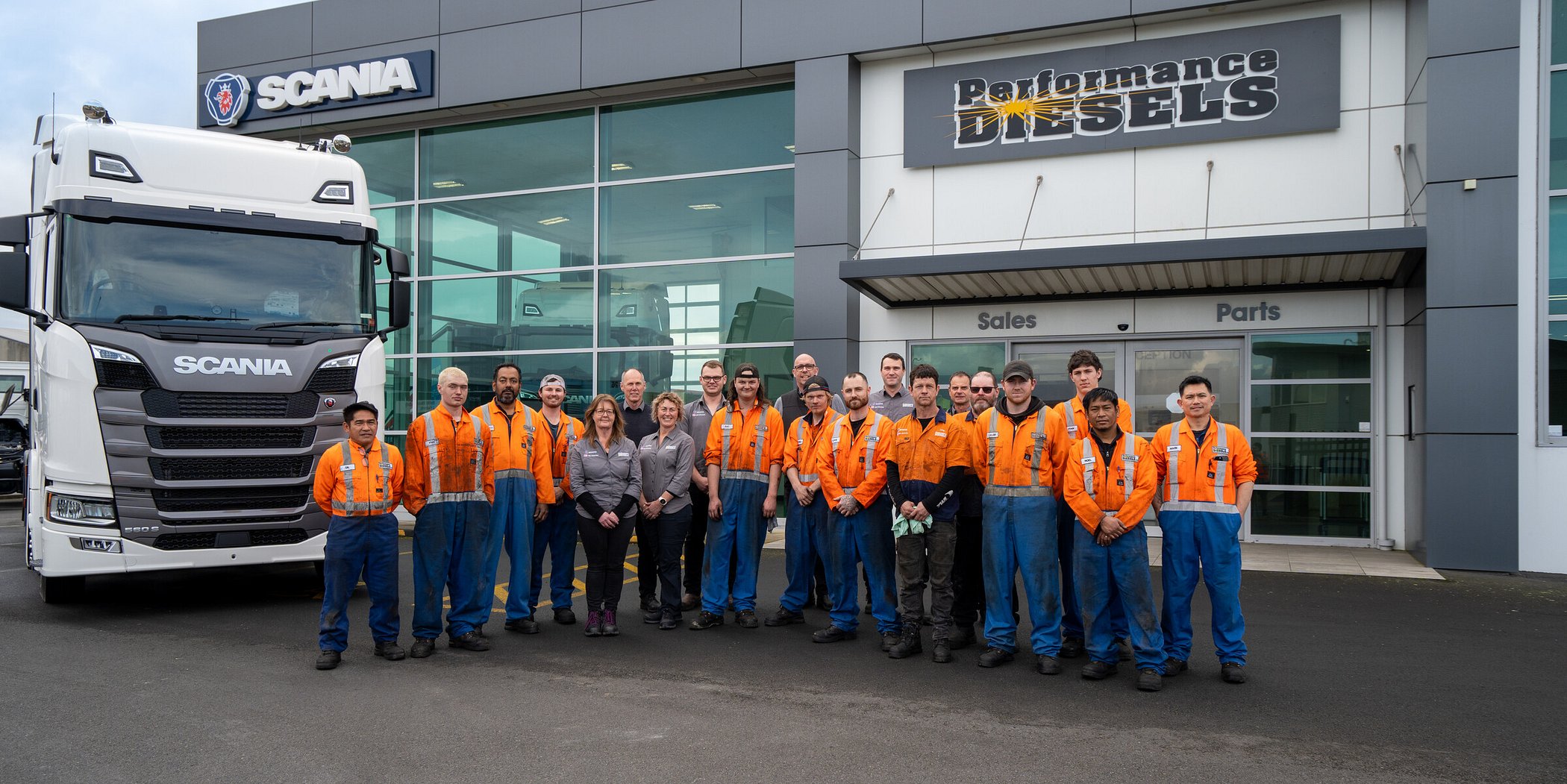 Performance Diesel team photo 