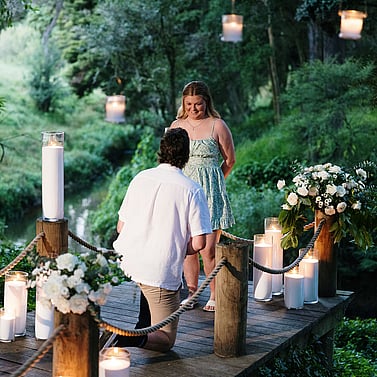 Close up of the bouquet