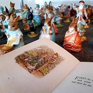 Beatrix Potter Figurines Community Collection at Morrinsville Museum