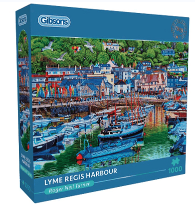 Lyme Regis Harbour 1000 Piece Jigsaw Puzzle $29.95