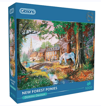 New Forest Ponies 1000 Piece Jigsaw Puzzle $29.95