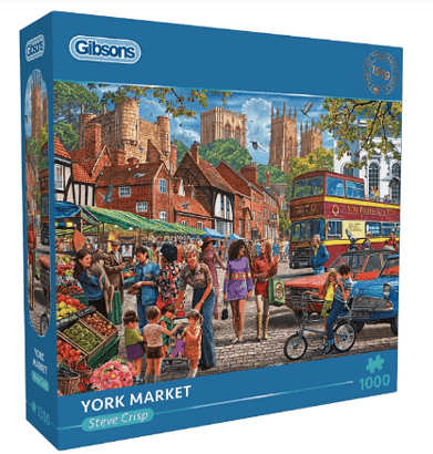 York Market 1000 Piece Jigsaw Puzzle $29.95