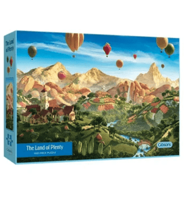 Land of plenty 1000 Piece Jigsaw Puzzle $29.95