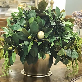 Faux floral styling by Julia Empson, Interior designer and stylist. Waikato, New Zealand