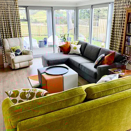 Re-Upholstery and styling by Julia Empson, Interior designer and stylist. Waikato, New Zealand