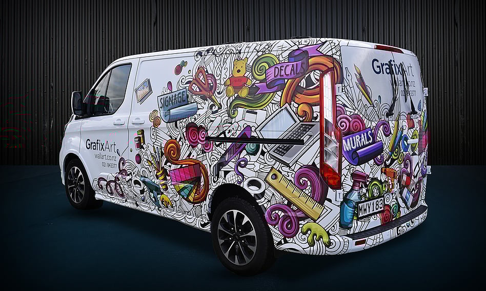 GRAFIX WALLART - VAN GRAPHIC WRAP DESIGN