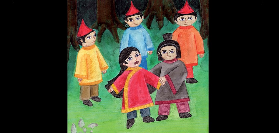 PRINCESS MOON - CHILDREN'S BOOK ILLUSTRATION