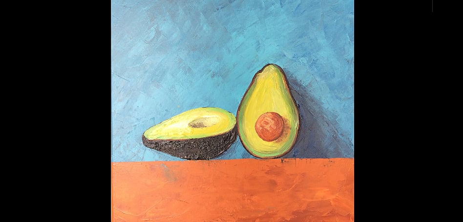 AVO MARIA - AVOCADO ORCHARD LOGO ILLUSTRATION