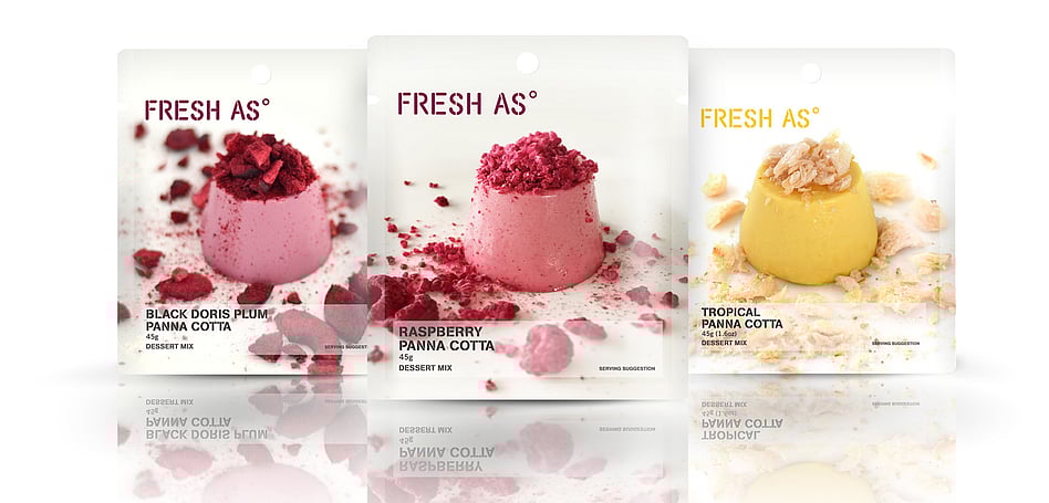 FRESH AS - PANNA COTTA PACKAGING
