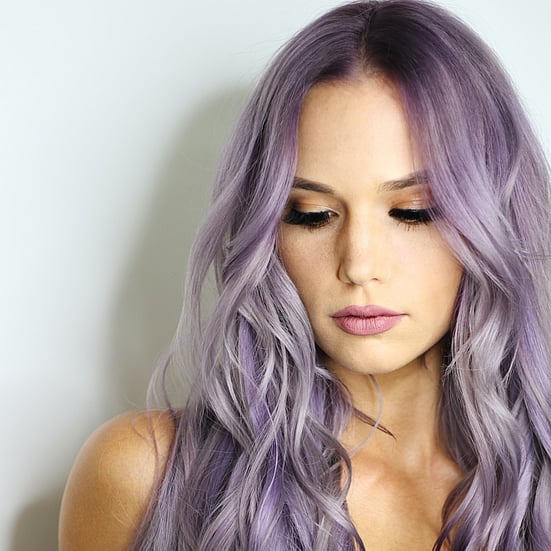 coloured hair purple pink morrinsville