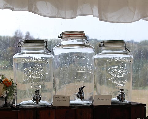 vintage style drinks dispenser