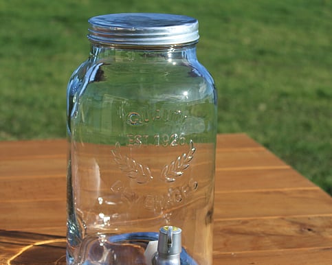 vintage style drinks dispenser