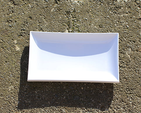rectangular melamine platter