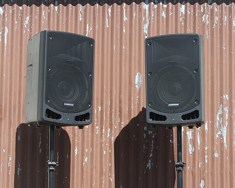 large sound system