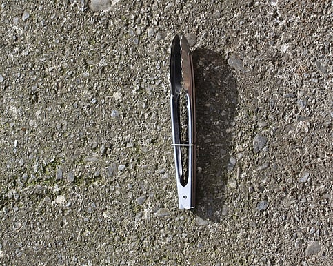 medium stainless steel tongs