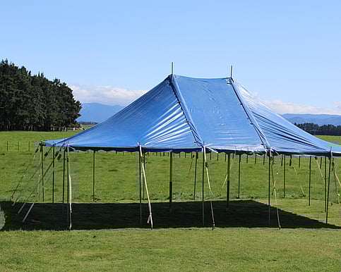 DIY party tent