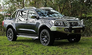 2017 Nissan NP300 Featuring an ARB Alloy Bull Bar with Fog Lights