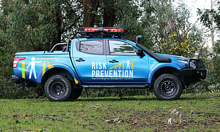 Featuring an ARB Summit Bullbar, Safari Snorkel, Rhino Rack Roof Racks and Tray, Mickey Thompson Tyres, Steel Wheels and an OME Suspension Lift