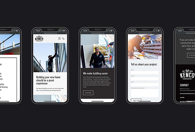 Kenco Construction Website