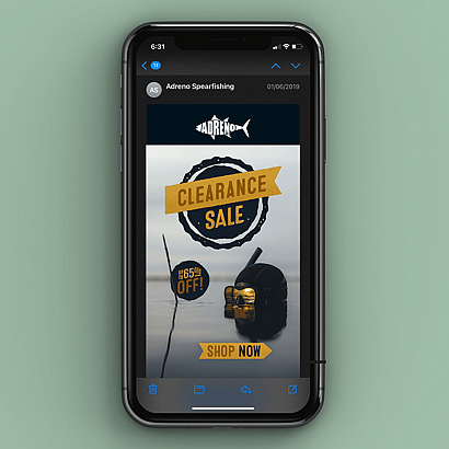 Adreno EDM example on a mobile phone