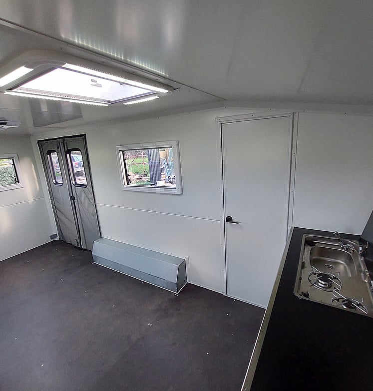 custom fit out caravan