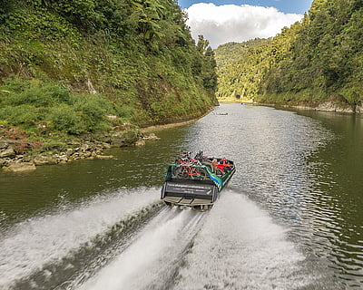 Bridge to Nowhere One Day Mountain Bike Jet Boat Ride