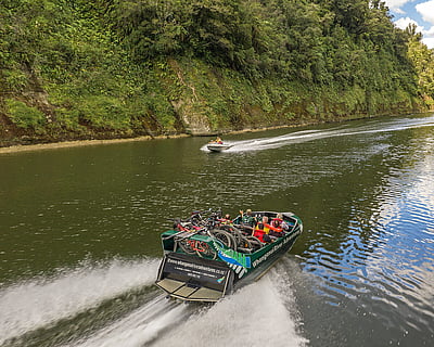 Bridge to Nowhere One Day Mountain Bike Jet Boat Ride
