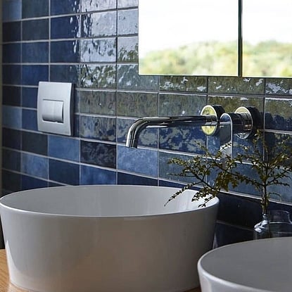 Diesel Living Camp Rock Blue Cambridge Tiles