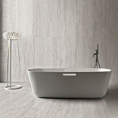 Trav Navona Grigio Matt Cambridge Tiles
