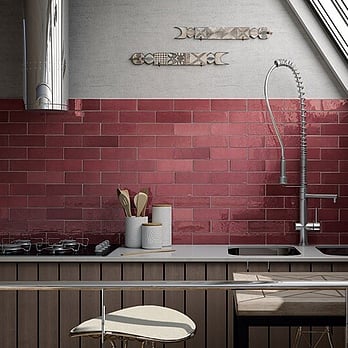 Artisan Burgundy Cambridge Tiles