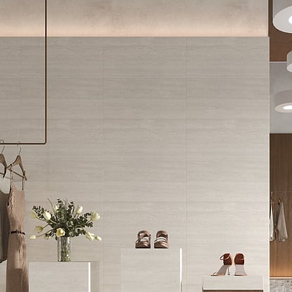 Coem polished white Cambridge Tiles