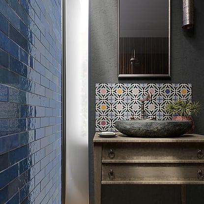 Artisan Colonial Blue Cambridge Tiles