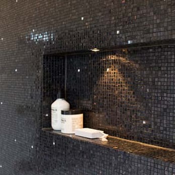 Rain Black Cambridge Tiles