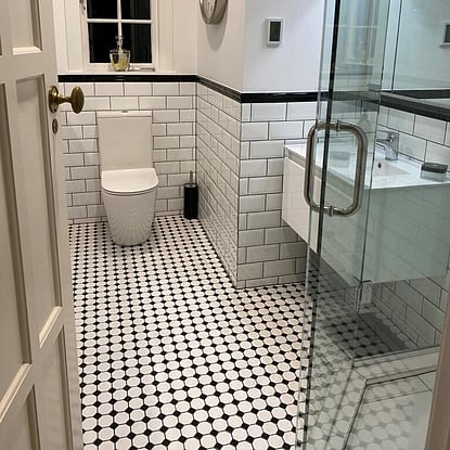 York Octagonal Cambridge Tiles